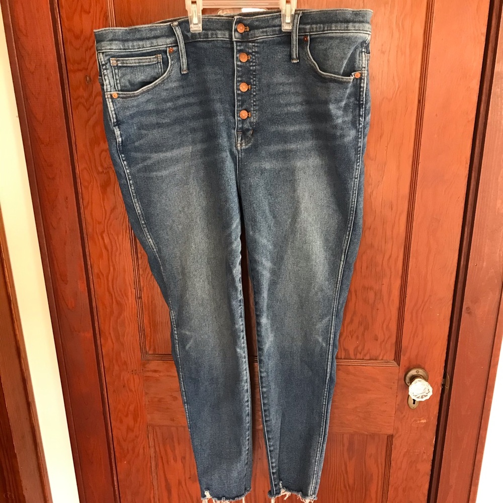 I ❤️ offers Madewell ultra high rise skinny jeans